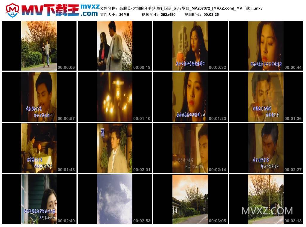 高胜美-含泪的分手(人物)_国语_流行歌曲_MA207872